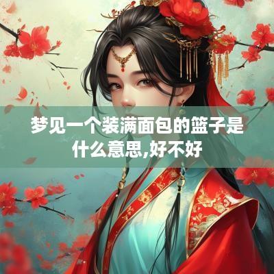梦见一个装满面包的篮子是什么意思,好不好