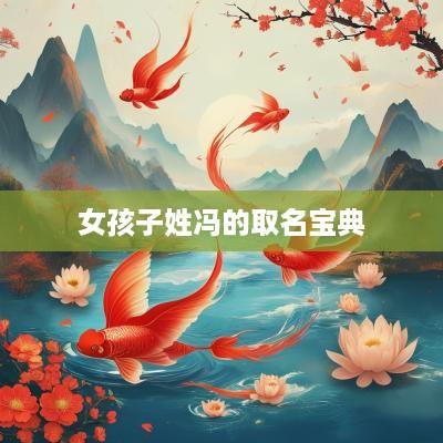 女孩子姓冯的取名宝典