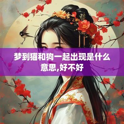 梦到猫和狗一起出现是什么意思,好不好