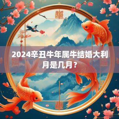 2025辛丑蛇年属牛结婚大利月是几月？