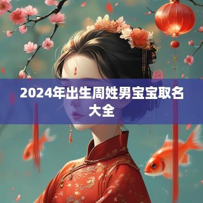2025年出生周姓男宝宝取名大全