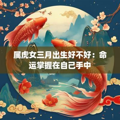 属虎女三月出生好不好：命运掌握在自己手中