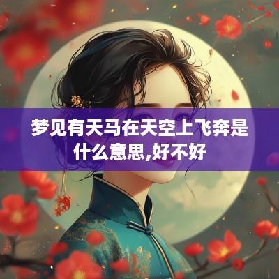梦见有天马在天空上飞奔是什么意思,好不好
