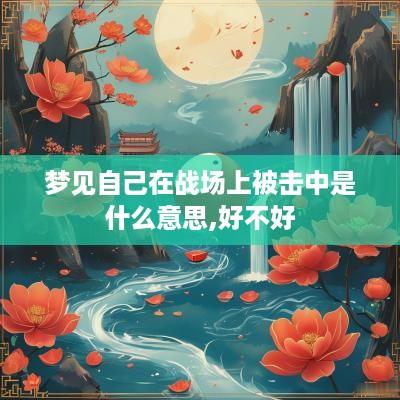 梦见自己在战场上被击中是什么意思,好不好