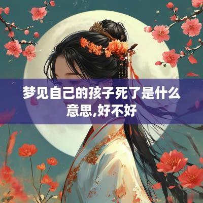 梦见自己的孩子死了是什么意思,好不好