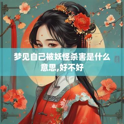 梦见自己被妖怪杀害是什么意思,好不好