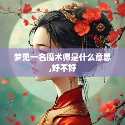 梦见一名魔术师是什么意思,好不好