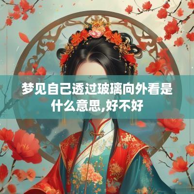 梦见自己透过玻璃向外看是什么意思,好不好