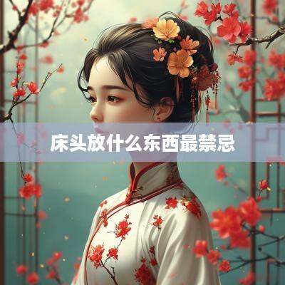床头放什么东西最禁忌