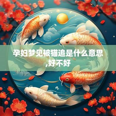 孕妇梦见被猫追是什么意思,好不好