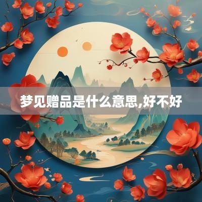 梦见赠品是什么意思,好不好