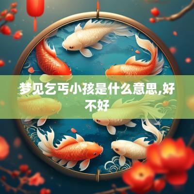 梦见乞丐小孩是什么意思,好不好