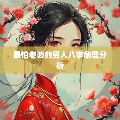 最怕老婆的男人八字命理分析