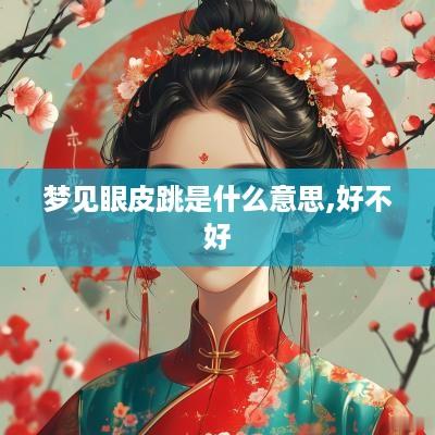 梦见眼皮跳是什么意思,好不好