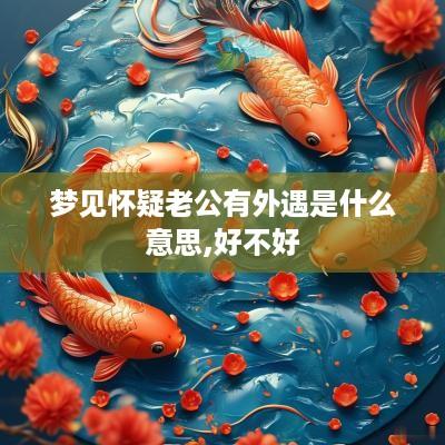 梦见怀疑老公有外遇是什么意思,好不好