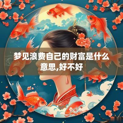 梦见浪费自己的财富是什么意思,好不好