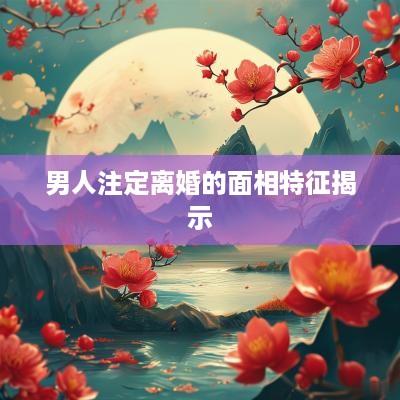 男人注定离婚的面相特征揭示