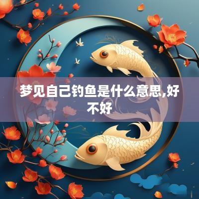梦见自己钓鱼是什么意思,好不好