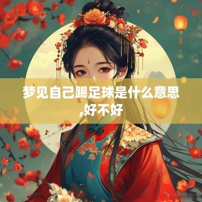 梦见自己踢足球是什么意思,好不好