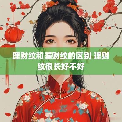 理财纹和漏财纹的区别 理财纹很长好不好