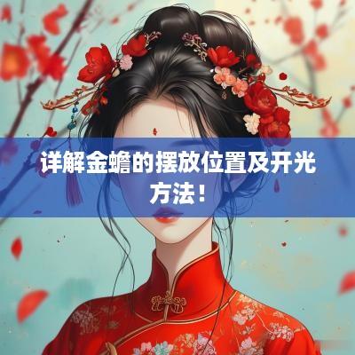 详解金蟾的摆放位置及开光方法！