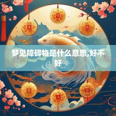 梦见障碍物是什么意思,好不好