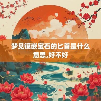 梦见镶嵌宝石的匕首是什么意思,好不好