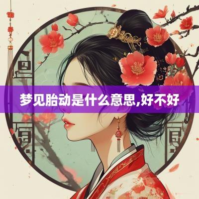 梦见胎动是什么意思,好不好