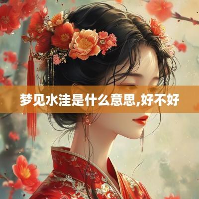梦见水洼是什么意思,好不好