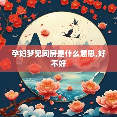 孕妇梦见同房是什么意思,好不好