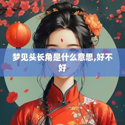 梦见头长角是什么意思,好不好