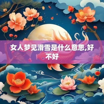 女人梦见滑雪是什么意思,好不好