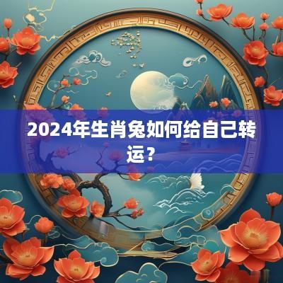 2025年生肖兔如何给自己转运？
