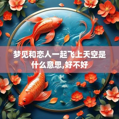 梦见和恋人一起飞上天空是什么意思,好不好