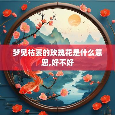 梦见枯萎的玫瑰花是什么意思,好不好