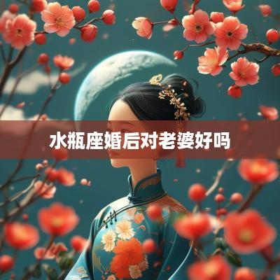 水瓶座婚后对老婆好吗