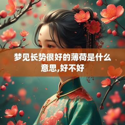 梦见长势很好的薄荷是什么意思,好不好