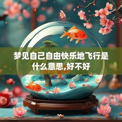 梦见自己自由快乐地飞行是什么意思,好不好