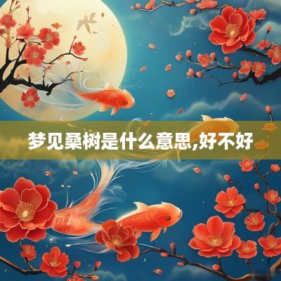 梦见桑树是什么意思,好不好