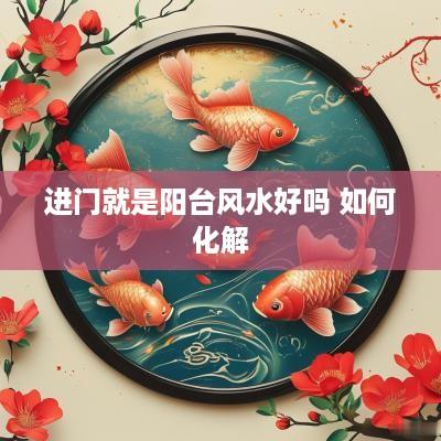 进门就是阳台风水好吗 如何化解