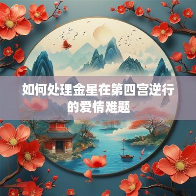 如何处理金星在第四宫逆行的爱情难题
