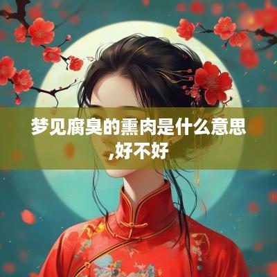 梦见腐臭的熏肉是什么意思,好不好