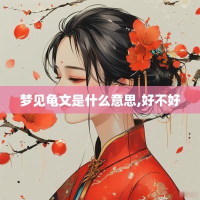 梦见龟文是什么意思,好不好