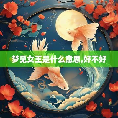 梦见女王是什么意思,好不好