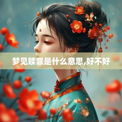 梦见赎罪是什么意思,好不好