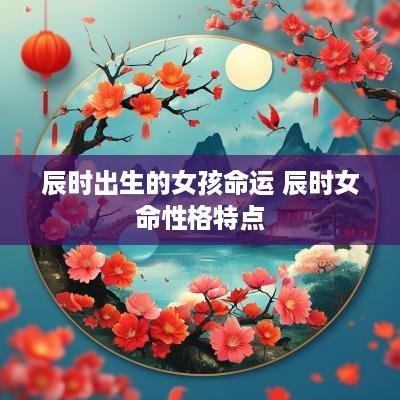 辰时出生的女孩命运 辰时女命性格特点