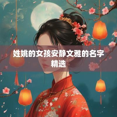 姓姚的女孩安静文雅的名字精选