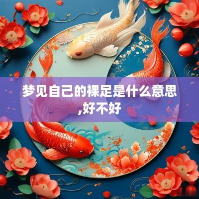 梦见自己的裸足是什么意思,好不好