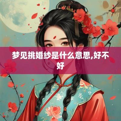 梦见挑婚纱是什么意思,好不好