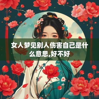 女人梦见别人伤害自己是什么意思,好不好
